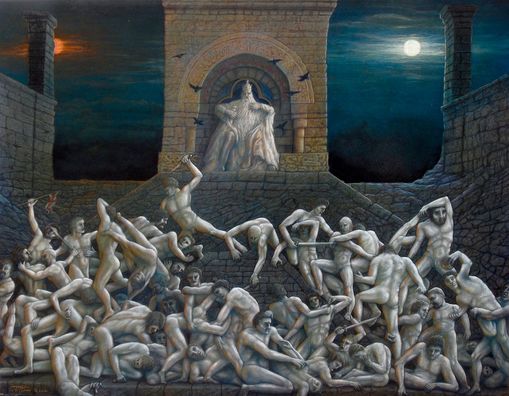 Pl�tzlich mitten in der Nacht - Ber�hmte Gem�lde