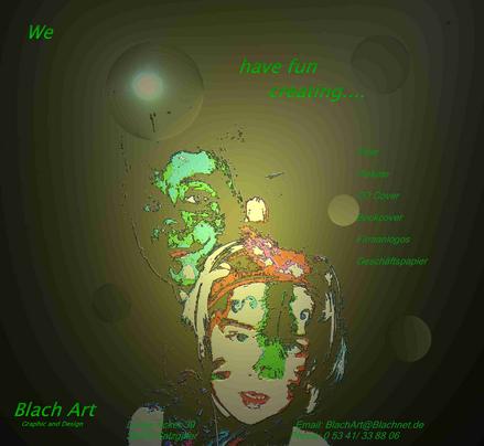Blach Art " We have fun creating Blach Art"