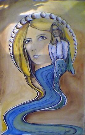 Ju-Portrait -Art Nouveau