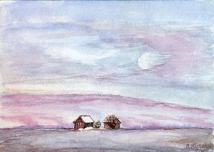 Einsame H�user in Kanada