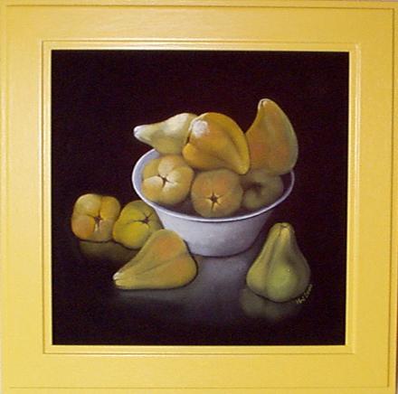 Sch�ssel mit Quitten