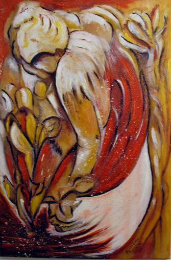 Die Blumen -Marktfrau 