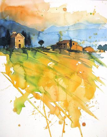 Toskanische Landschaft