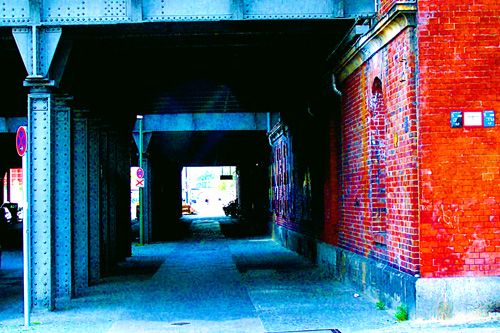 Unter der Br�cke - Am Ostbahnhof