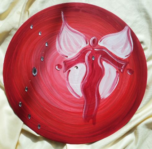 Engel in Rot