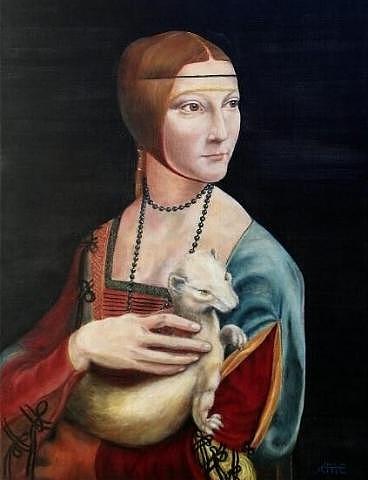 Die Dame mit dem Hermelin