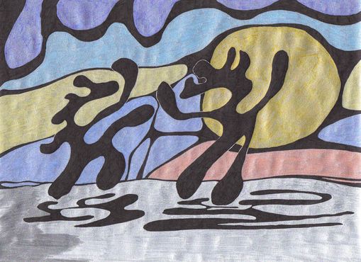 Diskusion vor der Sonne