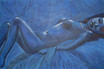 Akt Blau
