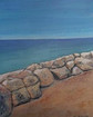 Steinufer am Meer