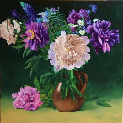 Pfingstrosenstrau�