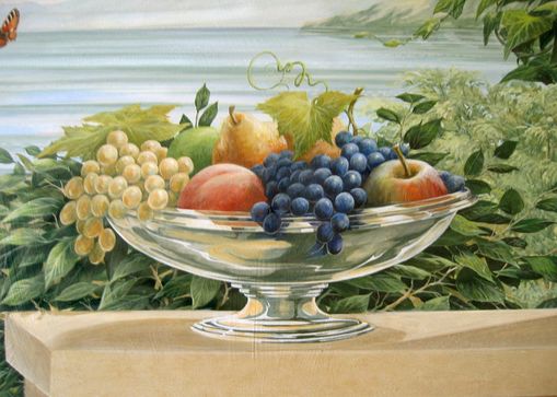 Detail Obstschale, Esszimmer