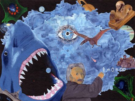 Kronos, die Zeit tr�umend, erwacht