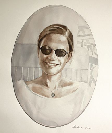 Portraitzeichnung