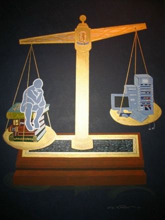 THE WEIGHT OF BRAINPOWER