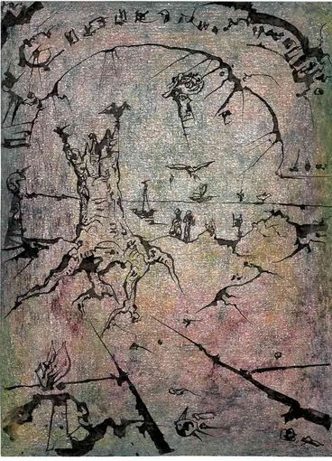 landschaft im himmel