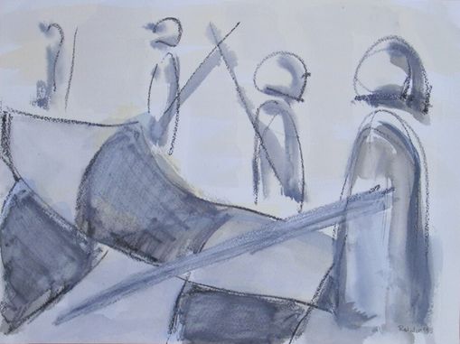 Schach - Bauern im Kampf