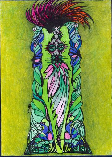 Kleine Blumenvase XI