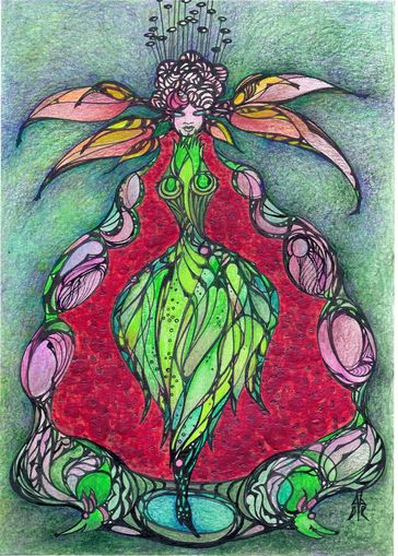 Kleine Blumenvase XVIII