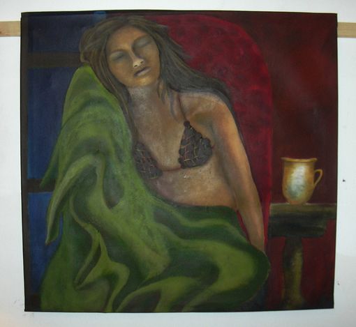 Maria beim Nachmittagsschlaf