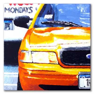 New York Taxi at 8th avenue