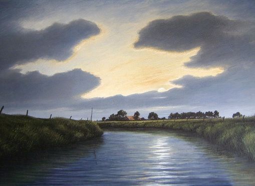 Mondnacht in Ostfriesland von 2003