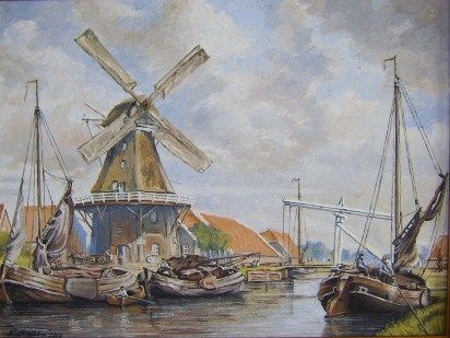 Mhle am Kanal -Ostfriesland