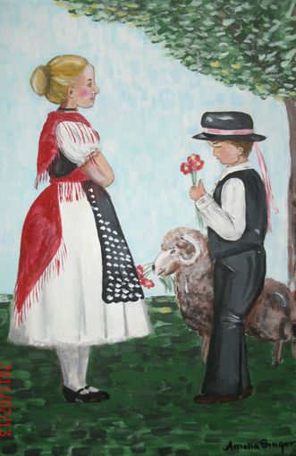 Blumen f�rs Kerweih-M�del