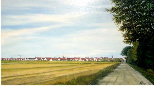 Linkenheim von Hochstetten gesehen