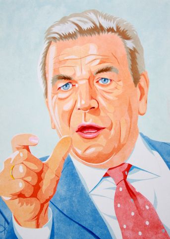 Gerhard Schr�der revised - 3D
