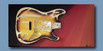 VINTAGE Fender Squier Stratocaster auf Leinwand