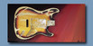 VINTAGE Fender Squier Stratocaster auf Leinwand