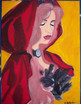 Frau in Rot