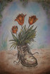 Tulpen im Schuh