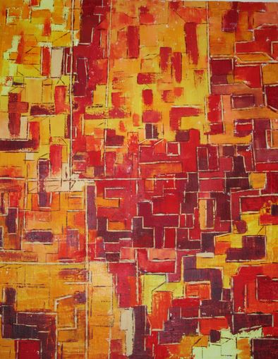 Sonnenuntergang �ber der City