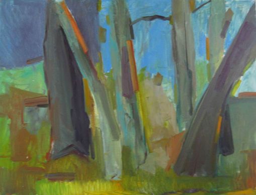 Wald bei der Kuenstler KolonieI