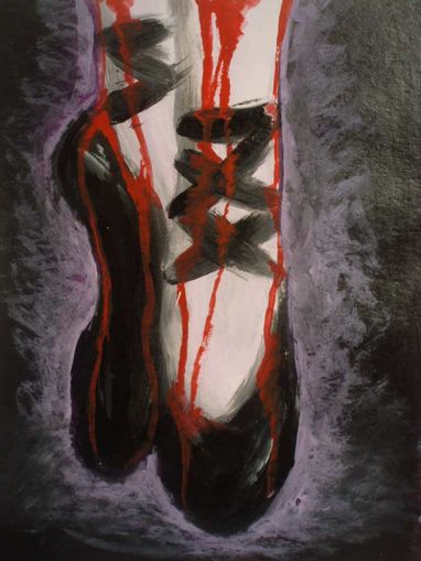 blutende und tanzende psycho Tanja Zombie Leiche