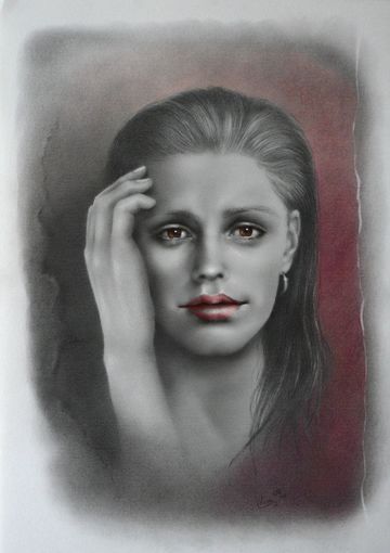 Portraitzeichnung Verlorene Zeit