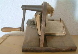 "LESEZEICHEN" Objekt, 1991