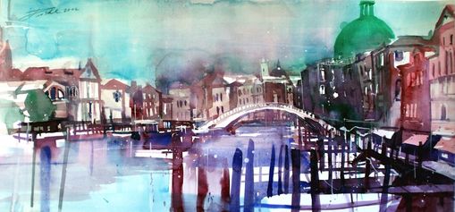 Venedig Canale Grande Termini San Simeone Piccolo