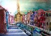 Burano Riva del Sant...