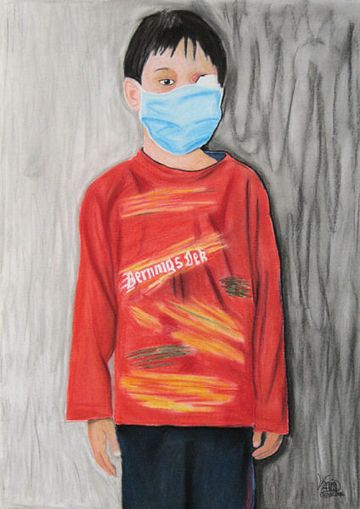 Irak Kriegsopfer - Junge 8 Jahre