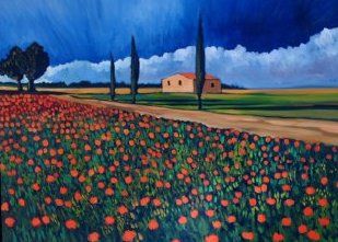 Gewitterstimmung s�dliche Toskana