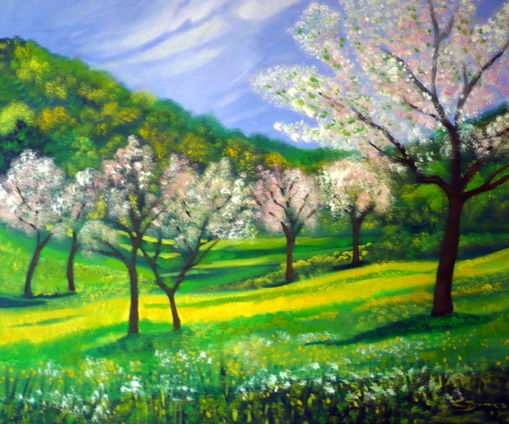 Fr�hling im Wiedtal