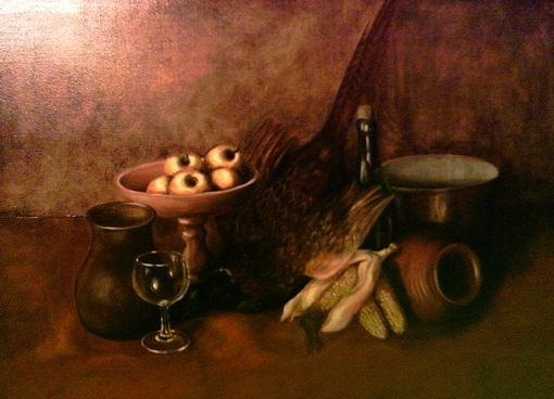 Stilleben mit Fasanen