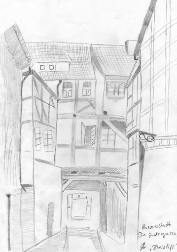Judengasse in Halberstadt