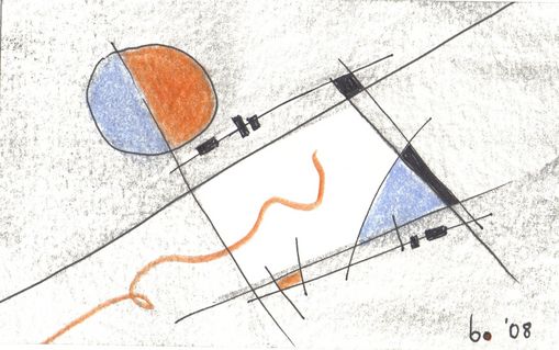 Dieter Borst informelle Malerei