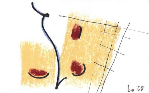 Dieter Borst informelle Malerei