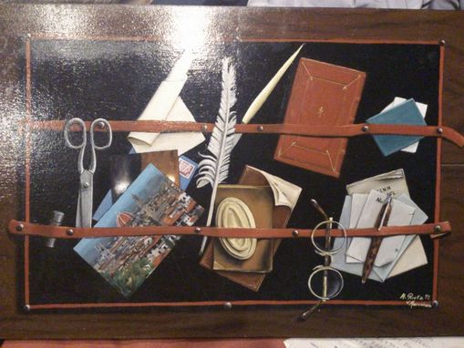 Steckbrett - Harz�l auf Holz