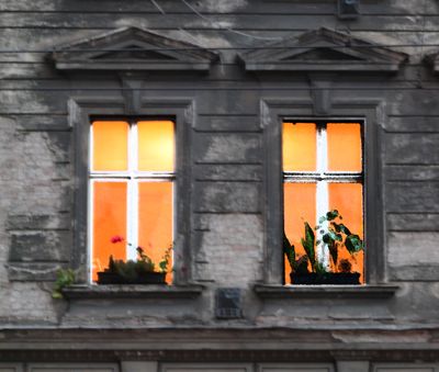 Brennende Aussicht