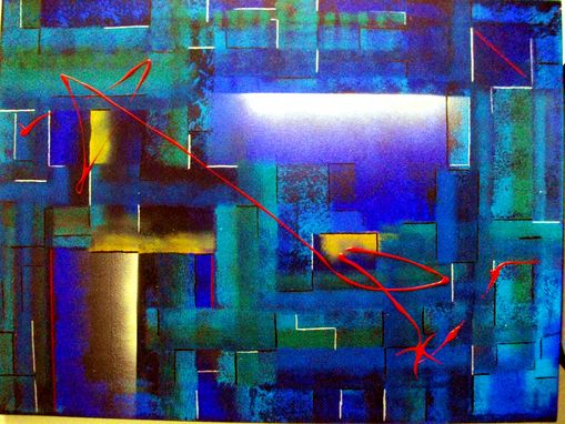 XaoxArt-Bau in Blau zu Gr�n in T�rkis